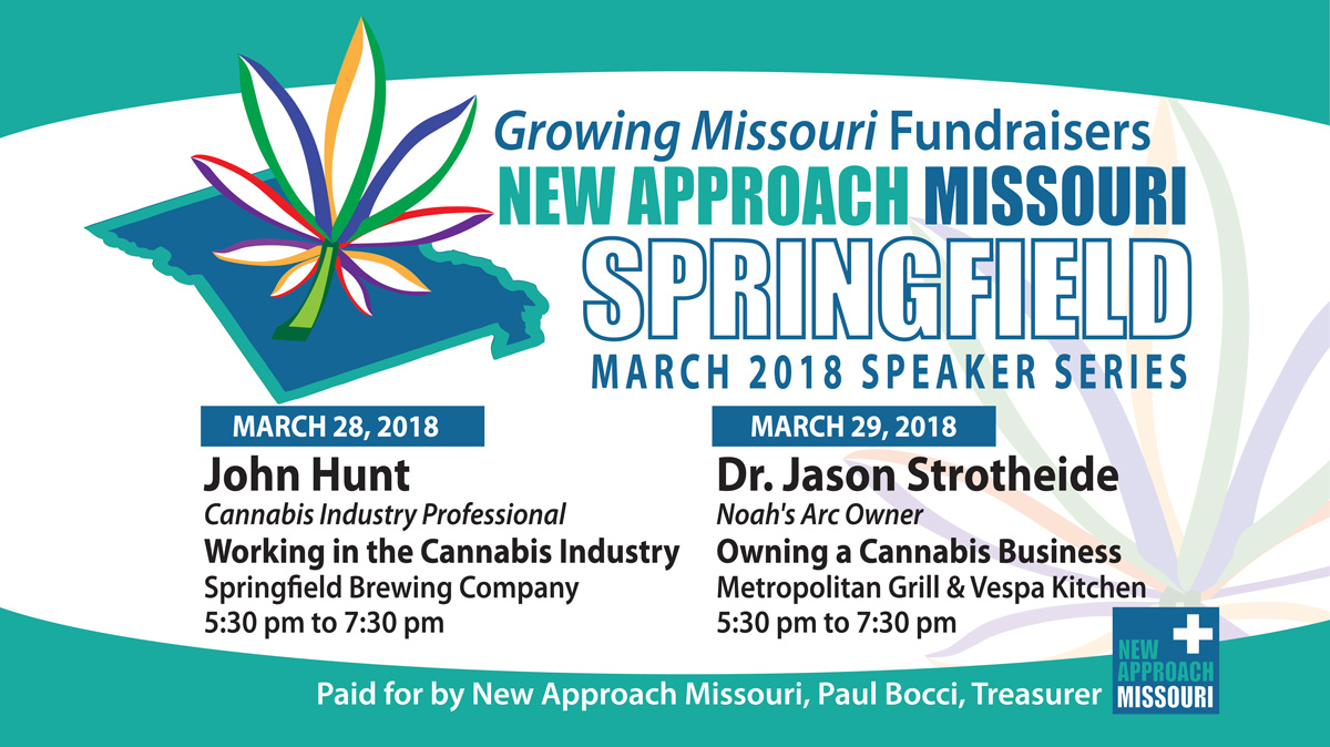 New Approach Missouri Speaker Series and Fundraisers