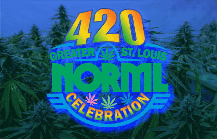 Greater St. Louis NORML 420 celebration logo