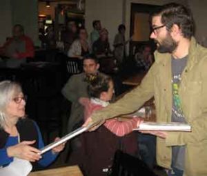 Petitions were handed out to volunteers at the New Approach Missouri Kickoff Event