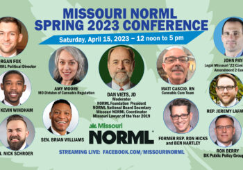 Missouri NORML’s April 15, 2023 Spring Conference