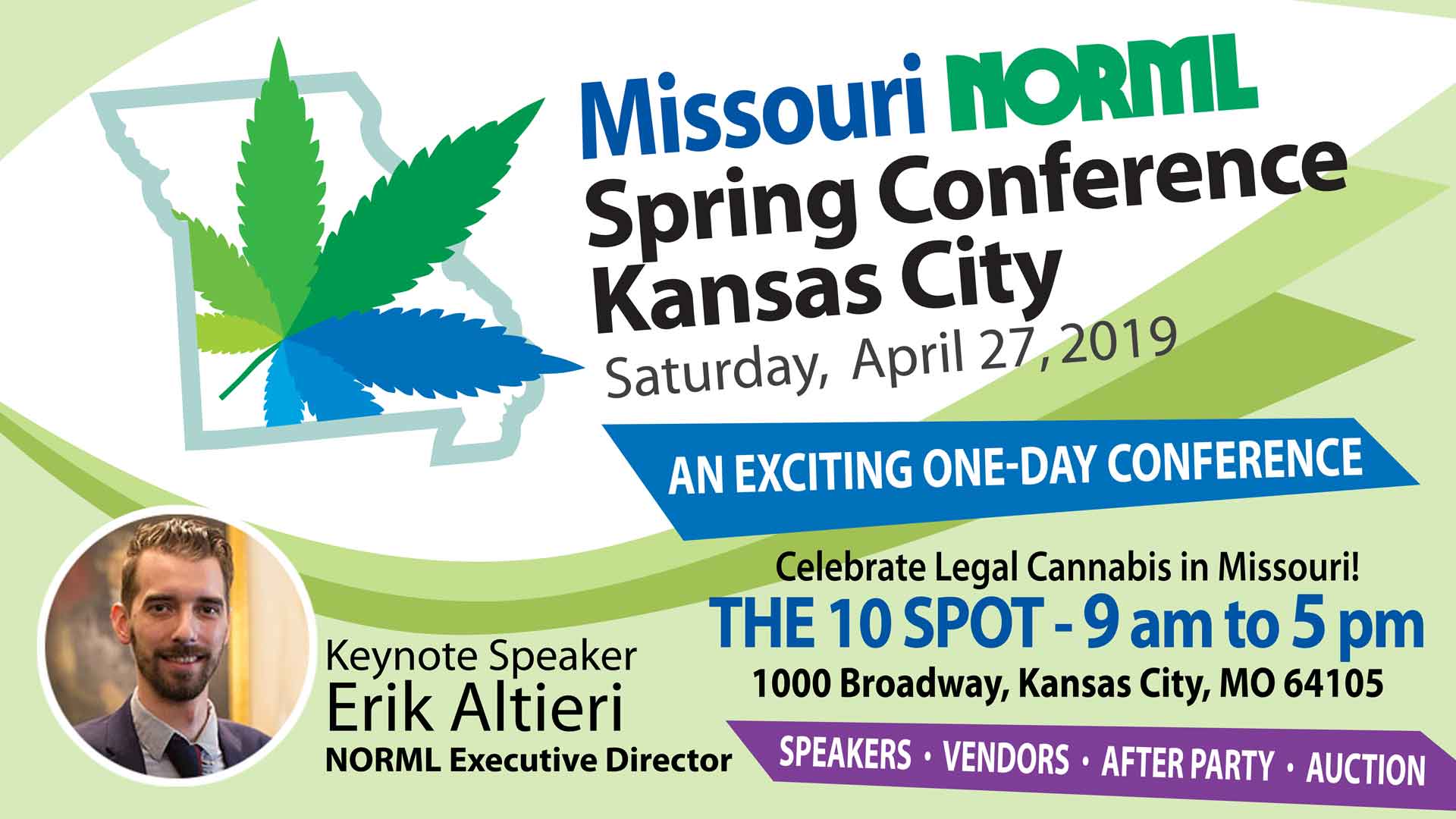 Missouri NORML Spring Conference in Kansas City, MO