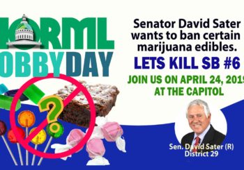 NORML’s Last Lobby Day of the Spring Legislative Session Scheduled for April 24, 2019
