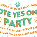 Vote Yes on 2 Party at Parlor STL with Greater St. Louis NORML